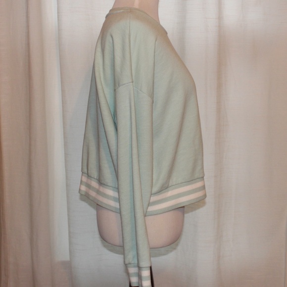 Teal Long-sleeve Sweatshirt - Picture 2 of 4